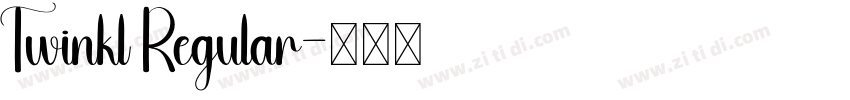 Twinkl Regular字体转换